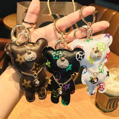 louis vuitton keyring bear